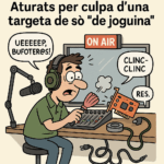Aturats per culpa d’una targeta de sò
