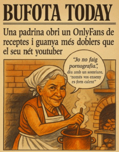 Una padrina obri un OnlyFans de receptes i guanya més doblers que el seu nét youtuber